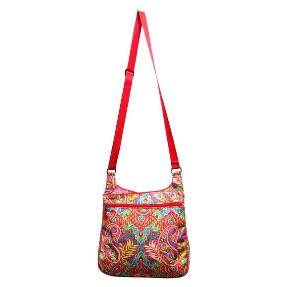 Vera Bradley Lighten Up Slim Crossbody Purse Bag Paisley in Paradise NWOT - Picture 5 of 6